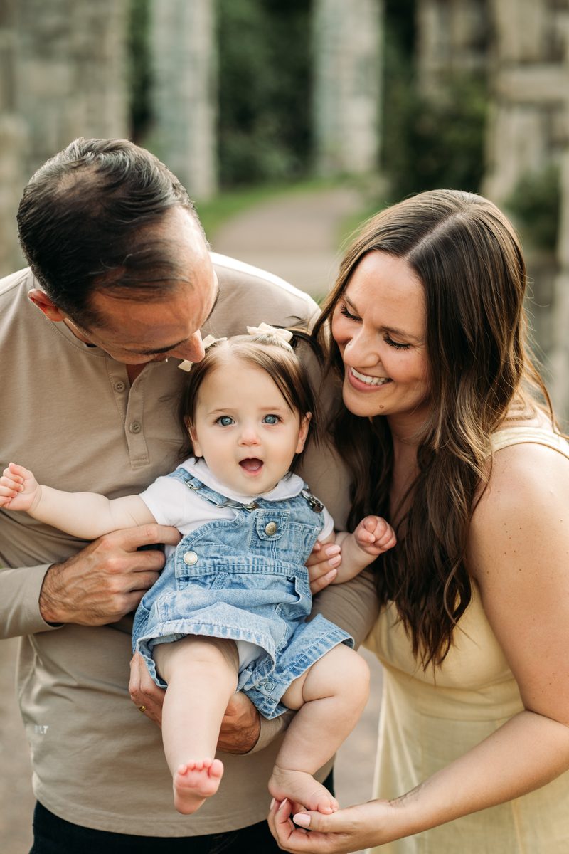 Rachel Cherry Photography family session in warm natural light near Kansas City — family photography in the Kansas City area